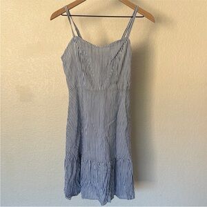 Old navy blue striped dress